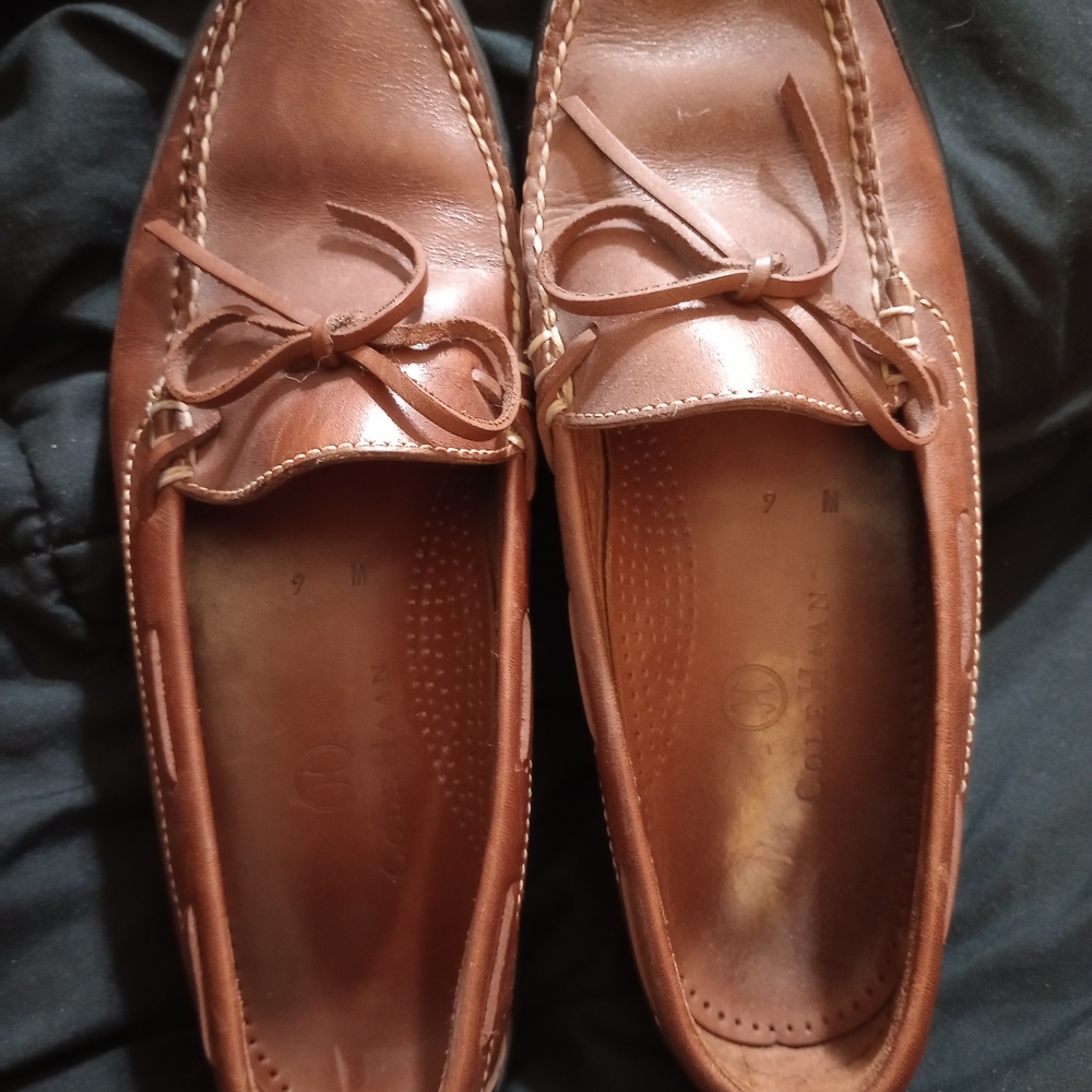 Men's Brown Leather Loafers